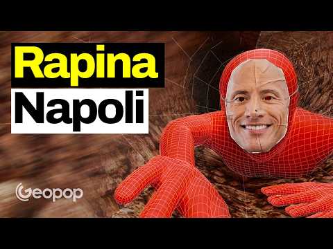 La ricostruzione 3D della rapina in banca a Napoli, hanno scavato nella monnezza thumbnail