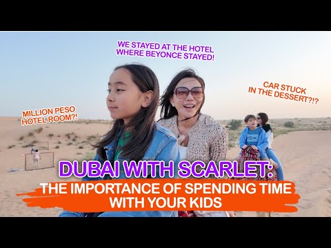 Dubai with Scarlet Snow | The Desert, Meeting Kabayans, Atlantis the Royal, Riding Camels, and MORE! thumbnail