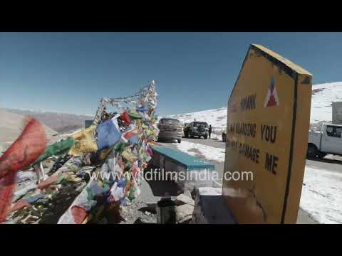 Driving across Umling La Pass and remote deserts of Ladakh thumbnail