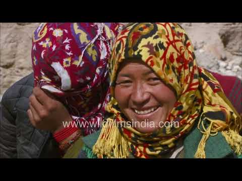 Ladakhi women gather together for food, tea and stories in the remote Mountains of Ladakh thumbnail