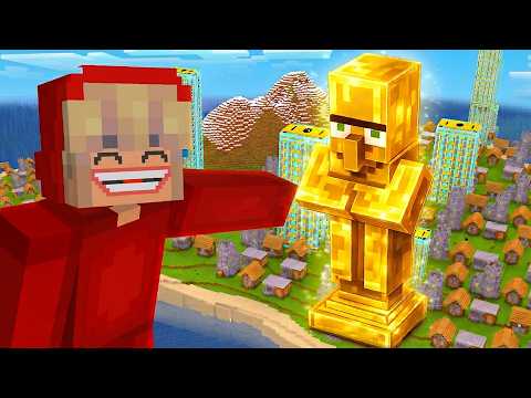 Jag Hittade En Sällsynt Villager Stad i Minecraft.. thumbnail