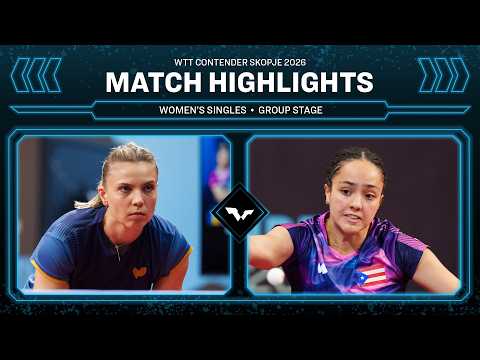 Adina Diaconu vs Edmarie Leon | WS Group | #WTTSkopje 2026 thumbnail