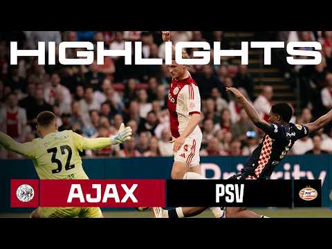 Highlights Ajax - PSV | Vriendenloterij Eredivisie thumbnail