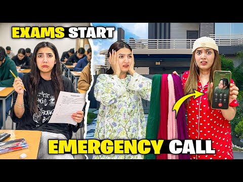 Rabia Ki Emergency Call Agayi?☎️|Zainab Exam Ky Liya Late Hogayi???|Sistrology  thumbnail