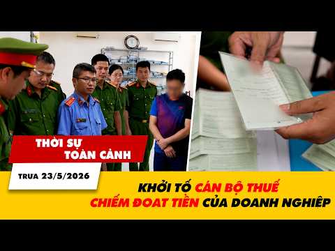 TSTC trưa 23/5: Khởi tố cán bộ thuế chiếm đoạt tiền của doanh nghiệp | VTV24 thumbnail