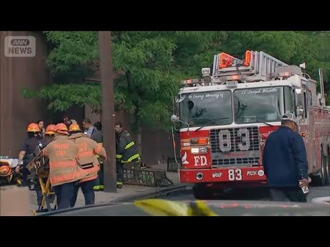 NYスタテン島の造船所で火災・爆発　1人死亡　34人けが(2026年5月23日) thumbnail