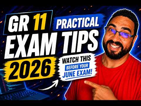Grade 11 CAT Practical Exam Tips ? | Watch THIS Before Your June Exam! thumbnail