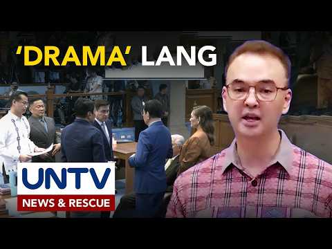 Panawagan para sa kaniyang pagbibitiw, bahagi ng “drama” ng minority ayon kay SP Cayetano thumbnail