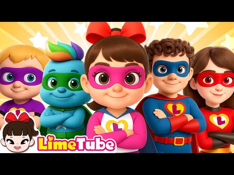 🦸‍♀️ De quem é o ovo? A aventura dos super-heróis começou! 🥚✨ | Canções Infantis |Jardim de Infância thumbnail