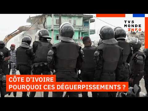 Côte d’Ivoire : Des habitants en colère après la destruction d’un quartier d’Abidjan thumbnail