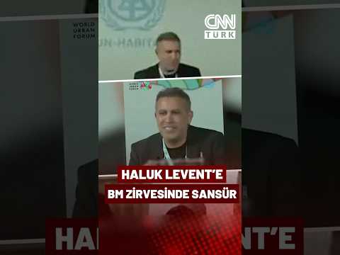 İsrail'i Eleştirdiği Sırada Yayın Kesildi! BM Zirvesinde Haluk Levent'e Sansür thumbnail
