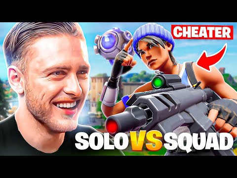 Je tombe sur un TRICHEUR en SOLO SQUAD sur le CHAPITRE 1.. (j’ai jamais vu ça mdr) thumbnail