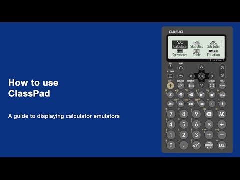 Get started with ClassPad in just a few simple steps thumbnail