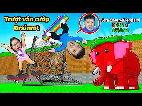 Thi trượt ván cướp Brainrot cực hiếm kiếm tiền ! bqThanh Mua Ván Trượt Vip Thắng Ốc thumbnail