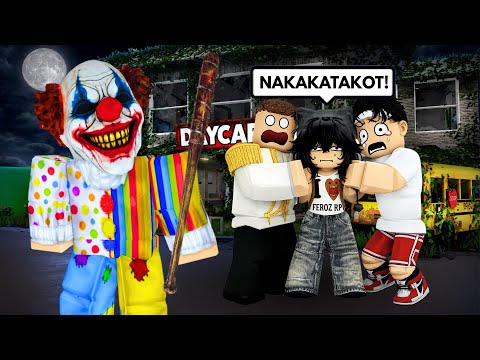 WAG kayo PUPUNTA sa ABANDONED DAYCARE sa BROOKHAVEN! May CLOWN! (ROBLOX RP TAGALOG) thumbnail