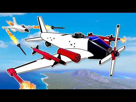 I Built a PLANE to Battle in SimplePlanes 2 Multiplayer! thumbnail