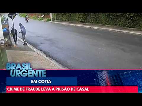 Casal é preso após contratar criminosos para fingir roubo de carro em SP | Brasil Urgente thumbnail