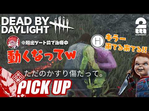 【デッドバイデイライト(DbD)】久しぶりの三人称コラボで悪戯心が抑えられない弟者【ピックアップ】 thumbnail