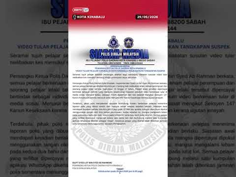 29 MEI- KES PUKUL: POLIS TAHAN TUJUH PELAJAR TERMASUK PERAKAM VIDEO thumbnail