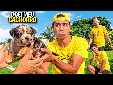 DOEI MEU CACHORRINHO NOVO *Despedida do Tropão ! thumbnail