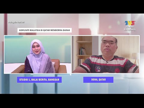 [CLIP] MHI (22 May 2026): Komuniti Malaysia Di Qatar Menderma Darah | Tonton thumbnail