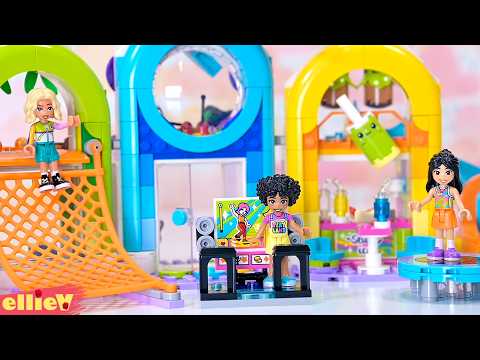 So many fun ways to break your bones 🤸‍♂️🙌 LEGO Friends Fun Indoor Playground build & review thumbnail