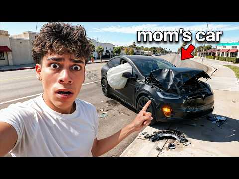 I Crashed My Moms CAR.. thumbnail