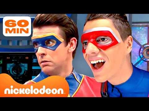 Henry Danger | 60 minutes des missions les plus folles de Kid Danger et Captain Man 🦸💥 | Nickelodeon thumbnail