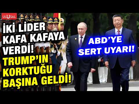 ABD'de kırmızı alarm! Rusya lideri Putin ve Çin güçlerini birleştirdi! "Eşi benzeri görülmemiş..." thumbnail