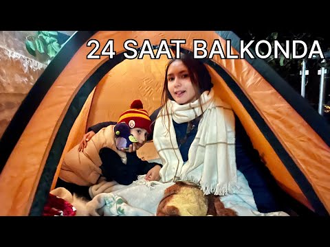 24 SAAT BALKONDA CHALLENGE ❤️🫶🏼 thumbnail
