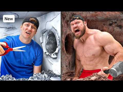 100 Layers of Paper vs 100 Layers of Rock thumbnail