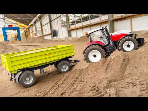 MEGA TRACTORS AND RC TRUCKS, NEW HOLLAND, JOHN DEERE, DEUTZ, VOLVO thumbnail