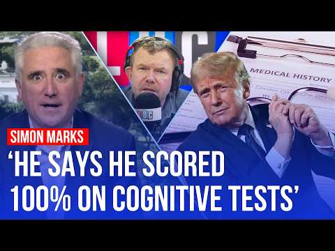 Trump in 'excellent health' after annual checkup | Simon Marks reacts thumbnail