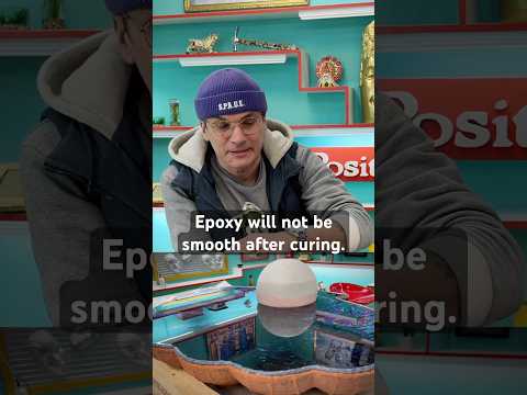 Смола не будет гладкой после застывания 💦 thumbnail