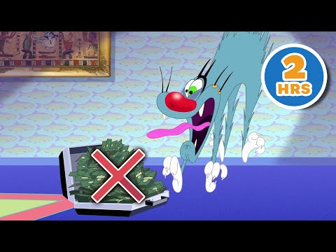THE FORBIDDEN MONEY 🤑 Oggy and the Cockroaches - Full Episodes HD thumbnail