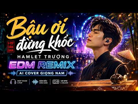 BẬU ƠI ĐỪNG KHÓC | Hamlet Trương | EDM Remix | AI Cover Giọng Nam thumbnail