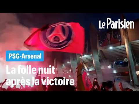 Victoire du PSG : une nuit de folie à Paris, entre joie et tensions thumbnail