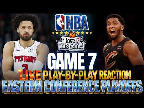 ?PISTONS VS CAVS │ SEMIS GAME 7 - 2026 NBA PLAYOFFS  Basketball Play-By-Play Reaction & Scoreboard thumbnail
