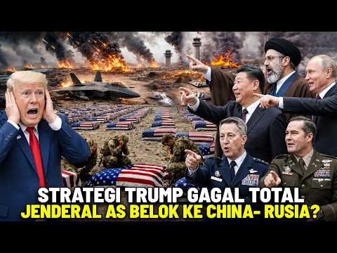 TRUMP PANIK, JENDERALNYA BERKHIANAT! SEMUA STRATEGI MILITER AS DIBOCORKAN KE IRAN, CHINA DAN RUSIA? thumbnail