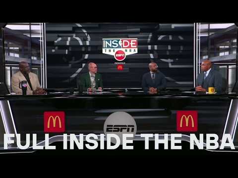 FULL INSIDE THE NBA | Knicks beat Cavs in Game 1, Mavericks fire Jason Kidd, LeBron leaves Lakers? thumbnail