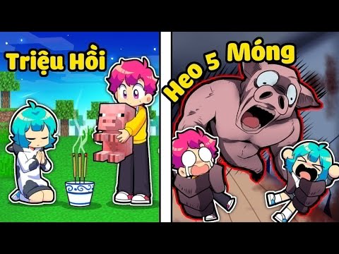 Yummie 12 Giờ Đêm Triệu Hồi MA 5 MÓNG Trong Minecraft !? ?? thumbnail