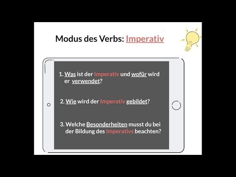 Der Modus "Imperativ" thumbnail