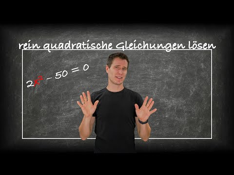Rein Quadratische Gleichungen - einfach erklärt thumbnail