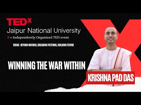 Wining The War Within  | Krishna Pad Das | TEDxJaipur National University thumbnail