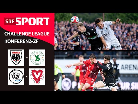 Konferenz-Zusammenfassung | Challenge League 2025/26 - Runde 36 | SRF Sport thumbnail