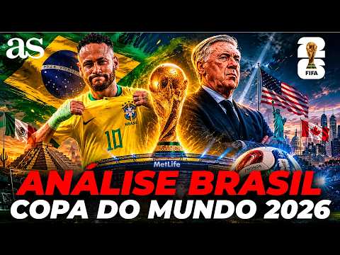 🚨 POR QUE O BRASIL vai GANHAR a COPA DO MUNDO 2026 | GUIA DEFINITIVO: Ancelotti, Neymar e Vinicius thumbnail