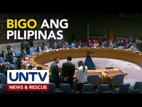Pilipinas, bigo na makakuha ng non-permanent seat sa UN Security Council thumbnail