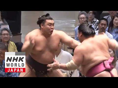 GRAND SUMO: Day 7 of the May 2026 Tournament - GRAND SUMO Highlights thumbnail
