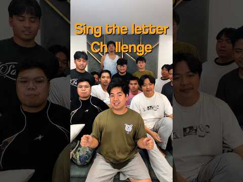 SING THE LETTER CHALLENGE thumbnail