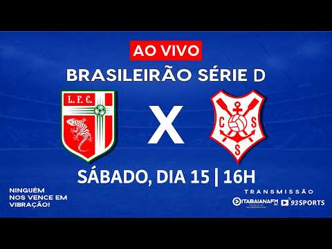 LAGARTO X SERGIPE | BRASILEIRÃO SÉRIE D 2026 | 93 SPORTS thumbnail